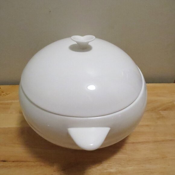 Wedgwood Solar Large Oval Tureen Soup Serving Bowl 10" Bone China "No Ladle" - Picture 2 of 8